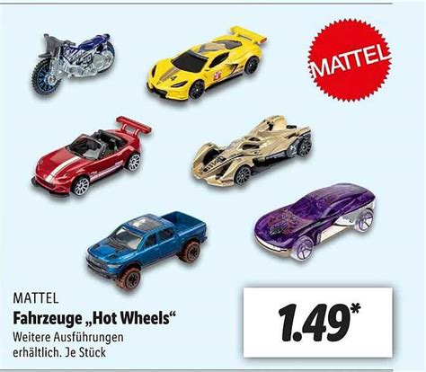 Mattel Fahrzeuge Hot Wheels Angebot Bei Lidl