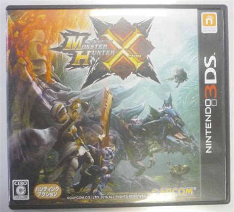 3ds 魔物獵人 X 魔物獵人x Mhx 純日文版 二手商品【台中大眾電玩】 Yahoo奇摩拍賣