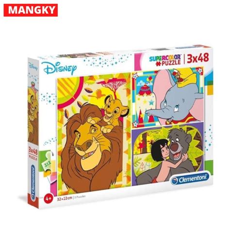 Clementoni Puzzle Super Color Disney Classic Lion King Dumbo