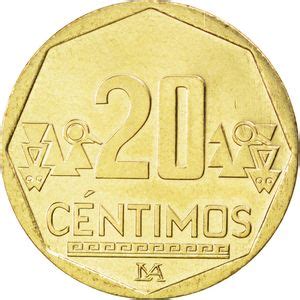 Moneda C Ntimos Per Actualidad Nuevo Sol Col Pe