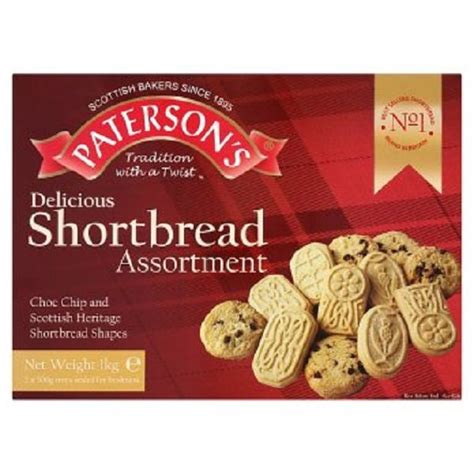 Patersons Choc Chip And Heritage Shape Assortments 1kg Prime Grocers International