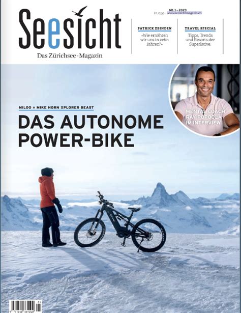 SEESICHT Ausgaben Nummer 1 2023 SEESICHT Das Zürichsee Magazin