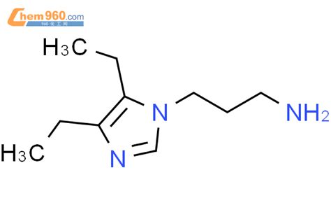 884875 04 1 1H Imidazole 1 propanamine 4 5 diethyl 化学式结构式分子式mol