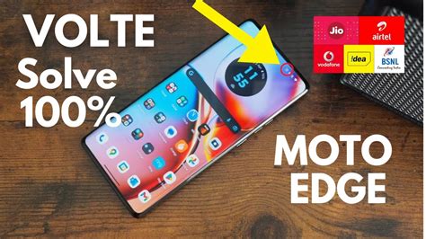 How To Activate Volte In Moto Edge Phone How To Fix G Volte Not