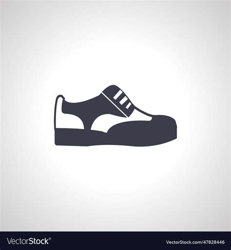 Sneakers icon running shoes icon Royalty Free Vector Image