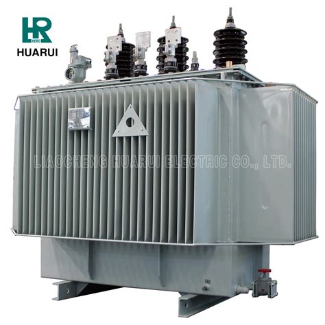 Huarui 33kv1000kva Three Phase Outdoor Type Distribution Electrical Transformer Oil Immersed