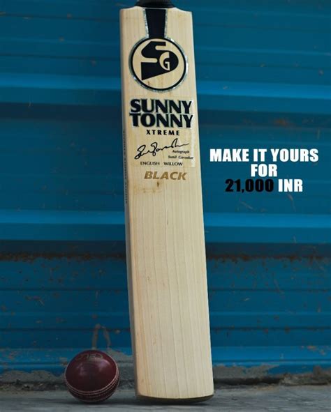 Sg Sunny Tonny Xtreme Cricket Store Cricket Bat Sunil Gavaskar