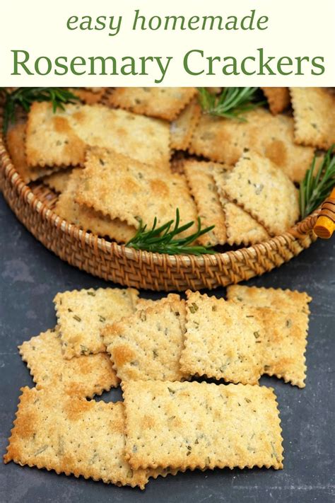 Rosemary Crackers Recipe | Moorlands Eater | | Recipe | Rosemary ...