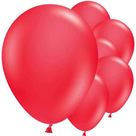 Red Latex Balloons Bright Red Birthday Party Balloons