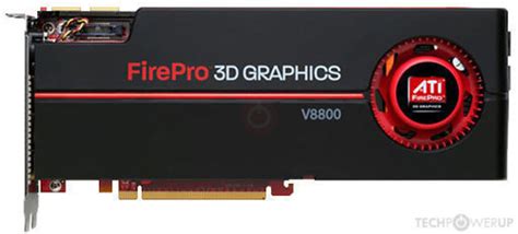 ATI FirePro V8800 Specs TechPowerUp GPU Database