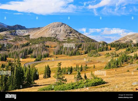 Snowy Range Scenic Byway, Centennial, Wyoming, USA Stock Photo - Alamy