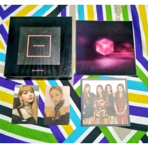 Blackpink Square Up Album Black Version Unsealed Complete Inclusions