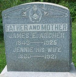 James Enoch Archer M Morial Find A Grave