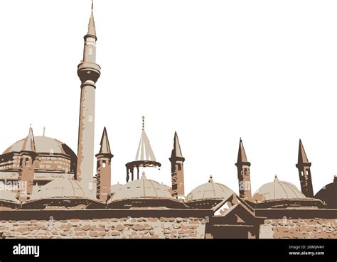 Mevlana Museum is located in Konya, Turkey. Museum belongs to Mevlana ...