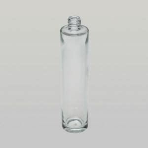 BulkPerfumeBottles 3 4 Oz 100ml Slim Tall Cylinder Clear Glass