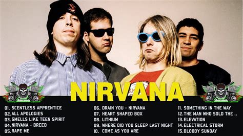 Best Songs Of Nirvana Nirvana Greatest Hits Full Album Youtube