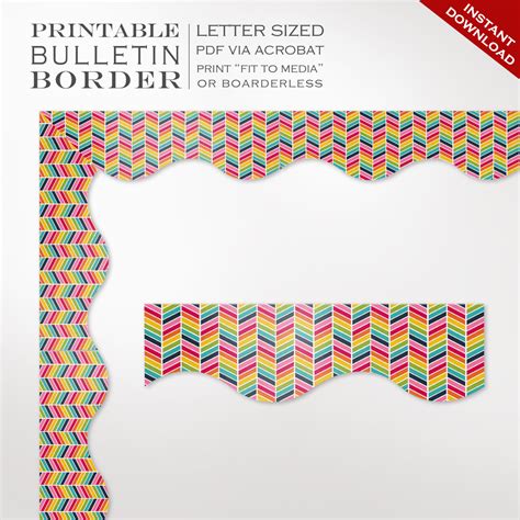 Bulletin Board Borders Printable