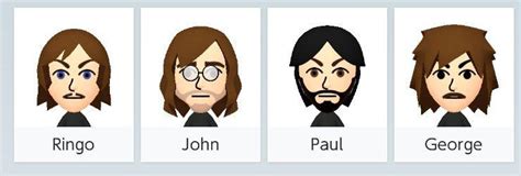 Made Some Beatles Miis Rthebeatles