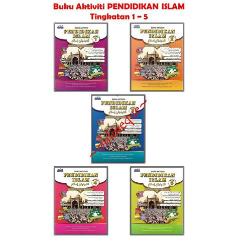 Buku Aktiviti Pendidikan Islam Tingkatan 1~5 Shopee Malaysia