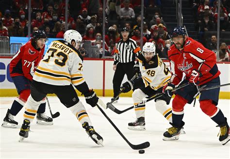 Play-By-Play Recap: Capitals Take Care Of Business Against Bruins ...