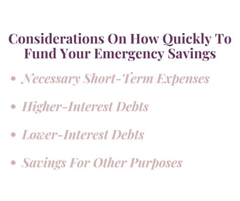 Saving For Emergencies Sjs Investment Services