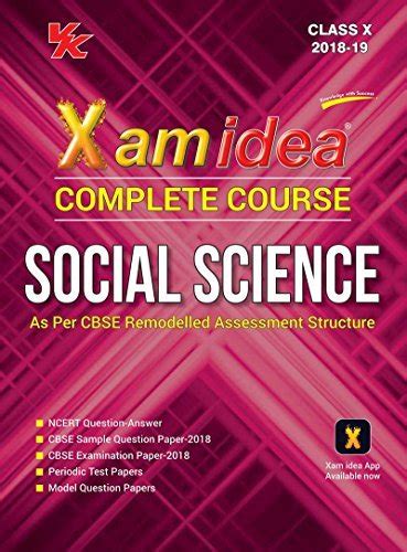 Xam Idea Complete Course Social Science Class 10 For 2019 Exam By Vk Global Publications Goodreads