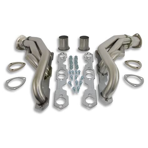 Demotor Performance Shorty Polished Stainless Steel Headers 55 Off