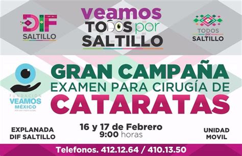 Iniciará DIF Saltillo programa Veamos Todos por Saltillo Saltillo