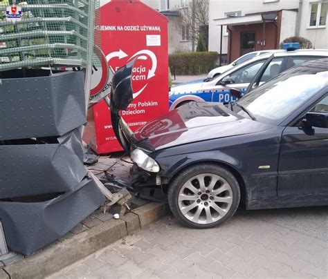 Pijany Kieruj Cy Bmw Ucieka Przed Policjantami Zatrzyma A Go Wiata