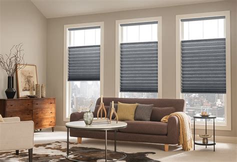 Bali Bottom Up Top Down Pleated Shades With Cordless Lift