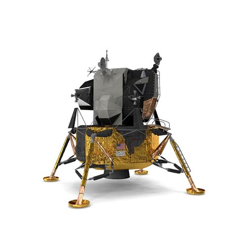 Lunar Module Apollo 11 3d Model Turbosquid 1195735