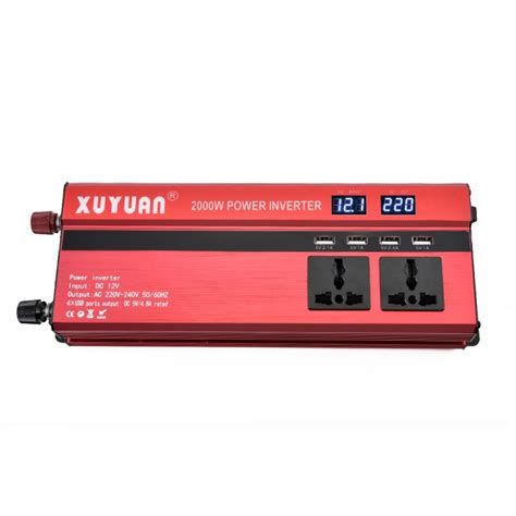 Other Electronics XUYUAN 2000W Car Inverter With USB Display