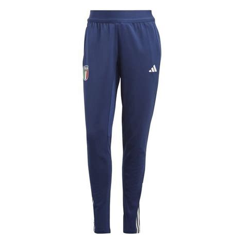 Italia Treningsbukse Tiro 23 Navy Hvit Dame Unisportstore No