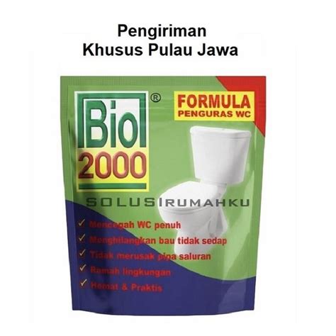 Jual BIO 2000 Penguras WC Anti Mampet 500 GR Penghilang Bau Anti