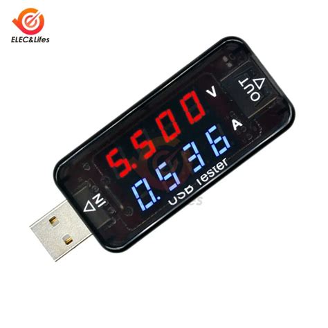 4 Bit Hohe Pr Zision USB Voltmeter Amperemeter LCD Digital Strom