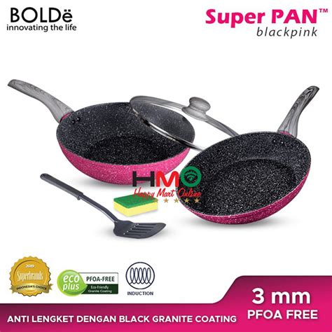 Jual Panci Set Bolde Granite 5Pcs Blackpink Series Super Pan Bolde