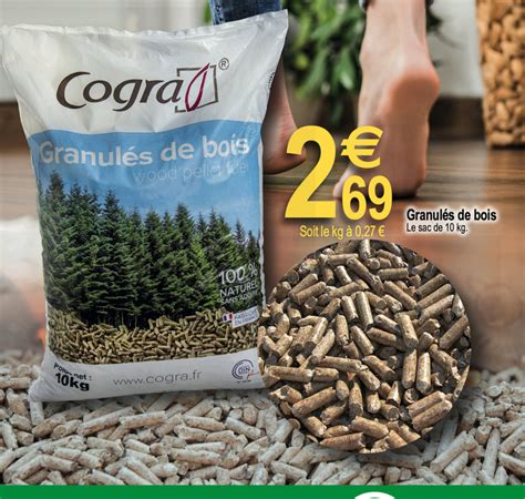 Promo Granulés de bois chez Tridôme