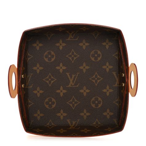 LOUIS VUITTON Monogram Georges Valet Tray GM 1193623 FASHIONPHILE