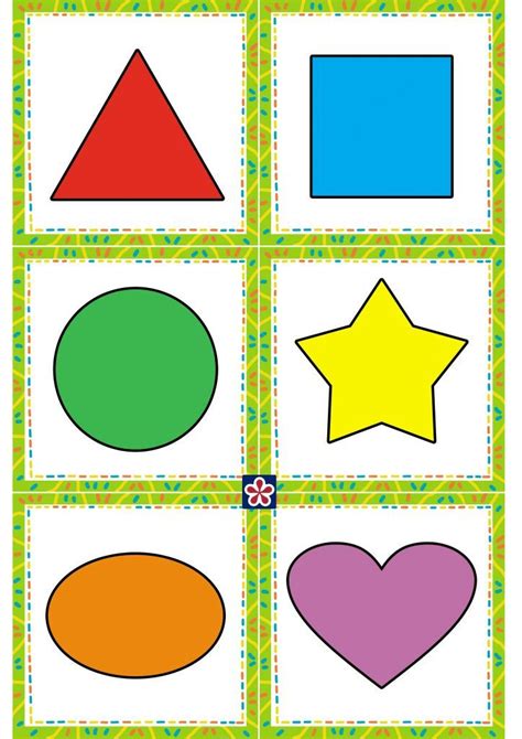 Shape Matching Printable