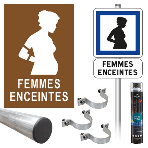 Pack Signalisation Parking Femmes Enceintes Virages