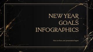 Infographic Goals For The New Year Google Slides Theme And Powerpoint ...