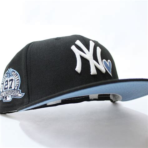 New York Yankees New Era 59Fifty Fitted Hat 2018 (Black White Gray Under Brim ...