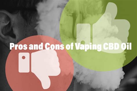 How To Weigh The Pros And Cons Of Vaping Cbd Oil Luckee Vape