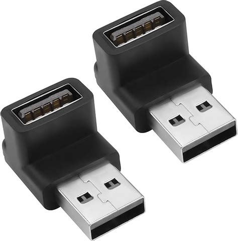 QIANRENON USB 3 1 90Grad Winkel Adapter 10Gbps USB 3 1 Stecker Auf