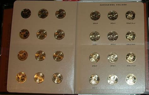 Complete Set Sacagawea Dollars Set Ch Bu Gem Proof Coins