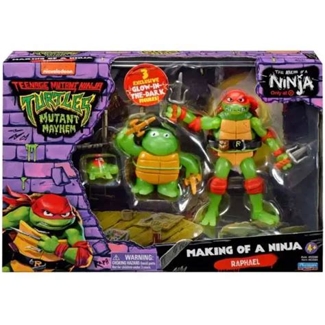 Teenage Mutant Ninja Turtles Mutant Mayhem The Making Of A Ninja Raph Mikey Exclusive Action