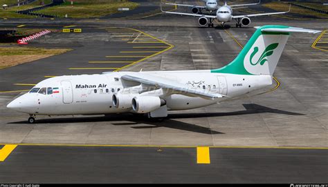 Ep Mms Mahan Air British Aerospace Avro Rj Photo By Aadi Gupte Id