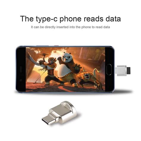 Купить Тип C Micro SD TF картридер OTG адаптер для iPhone 15 для ...