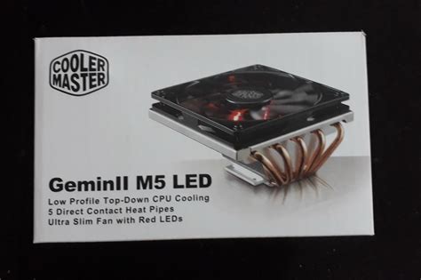 Intel AMD CPU Cooler Cooler Master GEMINII M5 LED, Computers & Tech ...