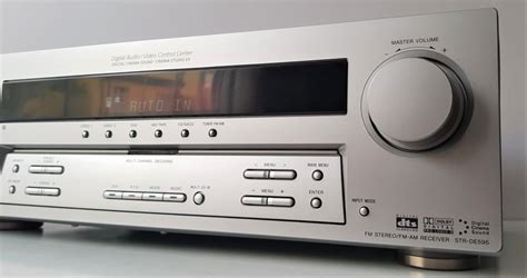 SONY STR DE 595 Amplificator 5 1 Argintiu Statie Amplituner Receiver